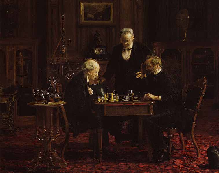 Thomas Eakins The Chess Players